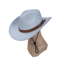 White COWBOY COWBOY HAT COWBOY HAT COWBOY Rope - Chocolate
