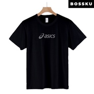 S-5XL Ready Stock Asics T-Shirt Baju Premium Cotton XS-5XL Regular Fit Malaysia Standard Size Lelaki