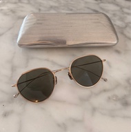 Eyevan 7285 - 765 Gold Frame/Green Lens eyewear