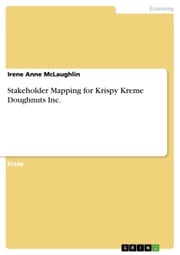 Stakeholder Mapping for Krispy Kreme Doughnuts Inc. Irene Anne McLaughlin