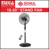 SONA 18'' - 20'' STAND FAN ( SSOR 6073 / SSOR 6075 )