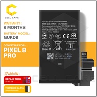 Battery For Google Pixel 8 Pro, GUKD8 (5050 mAh)