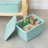 【New stock】™❃▤*IKEA* SOCKERBIT STORAGE BOX WITH LID IKEA STORAGE BOX 19X26X15CM STORAGE CABINETS STO
