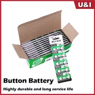 Button Cell LR44 ∙ LR41 ∙ LR43 ∙LR521 ∙LR621∙ LR626 ∙ LR920∙ LR1130 ∙ AG13/AG10/AG4/AG3/371/377 watc