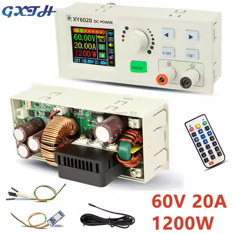 CNC Adjustable DC Power Supply Constant Voltage And Constant Current Maintenance 20A 1200W Step-down
