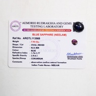 Neelam | Certifed Blue Sapphire Stone | Neelam stone - Nilam biru