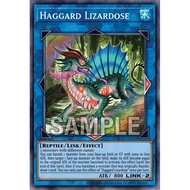 Yugioh Asia-Eng [DBCB-AE058] Haggard Lizardose (Super Rare) Authentic Licensed Yugi Card