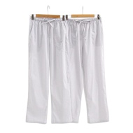pajamas pants women 100% cotton Summer sleep bottoms female sleep indoor pants p