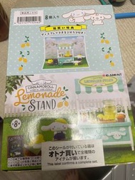 Cinnamoroll 玉桂狗 rement 盒玩 檸檬汽水攤 原盒