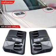 CRAFTSERIES 2Pcs Car Exterior Bonnet Scoop For Raptor Type Decorative Cover Accessories For Ranger A