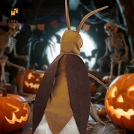 [KOZEEY] Dog Halloween Cockroach Costume Gift Party Decoration Cat Cockroach Clothing