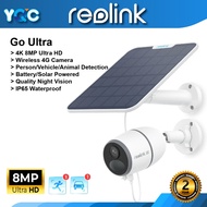 Reolink Go Ultra 8MP Simcard 4G LTE IP Security CCTV Outdoor Wireless Sim Card CCTV Battery Powered Camera