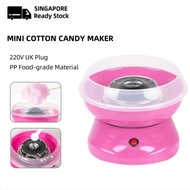 SG Local - Pink Mini Cotton Candy Maker| Retro Floss Candy Machine| Home Cotton Candy Machine Cotton