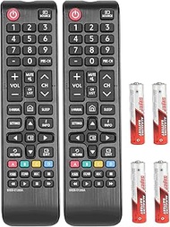 【Pack of 2】 BN59-01289A Remote Control Compatible with Samsung TV TM1240A MU6070 Series UN40MU6290 U