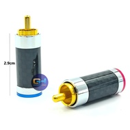 ( 1 bag ) AV, Lotus, RCA carbon Jack uses 6mm wire. Price 1c