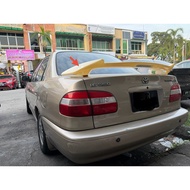 TOYOTA SEG TRD V3 ABS SPOILER LED NO PAINT