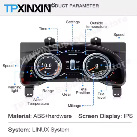 For Lexus RX RX270 RX350 RX450H 2009~2015 Car dashboard Digital Performance Display Dashboard Denali