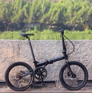 2025 新款 JAVA X2 7速 油剎 20吋406 鋁合金折叠車 送水架前後蛙燈叮叮