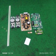 LE39TF77A HITACHI 39" TV MAIN BOARD, SPEAKER, POWER SUPPLY, WIFI CARD AND BACKLIGHTS