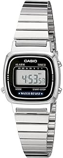 Casio LA670WA Series | Women's Digital Watch | Retro Design | WR | Daily Alarm | 1/10 SEC Stopwatch