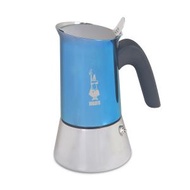 BIALETTI - 4杯裝不銹鋼電磁爐摩卡咖啡壺-藍色