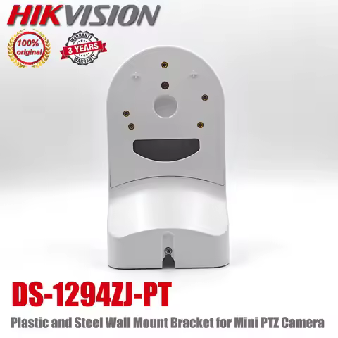 Original Hikvision Wall Mount Bracket DS-1294ZJ-PT Bracket Junction Box for DS-2DE2A404IW-DE3/W DS-2