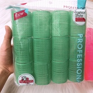 Airplane bang curlers Set of 12, self-curling bang rollers