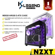 NZXT H6 Flow RGB Compact Dual-chamber ATX Case with RGB Fans