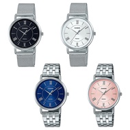 Casio Standard นาฬิกาข้อมือผู้หญิง สายสแตนเลส รุ่น LTP-B110,LTP-B110M,LTP-B110D (LTP-B110M-1,LTP-B110M-1A,LTP-B110M-7,LTP-B110M-7A,LTP-B110D-2,LTP-B110D-2A,LTP-B110D-4,LTP-B110D-4A)