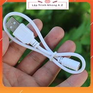 [Embedded Programming A-Z]G76] USB to DC Jack Cable 3.5*1mm Length 30Cm