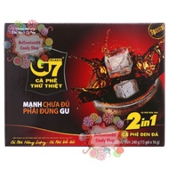 Ca phe hoa tan Den da - G7 Vietnamese Coffee 2 in 1 (15 packs x 16g)