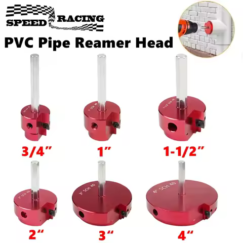 PVC Fitting Saver PVC Pipe Reamer Fit into Standard 1/2" Drills PPR75, PPR100, PPR150, PPR200, PPR30