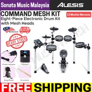 Alesis Command Mesh Kit Eight-Piece Digital Drum Electronic Drum Kit with Mesh Heads (A) / Drum Set