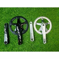 JARVIS Fixie Crank Skeace Square Crankset 48T Chainring for Fixie Bike Fixedgear