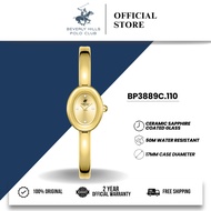 Beverly Hills Polo Club BHPC Jam Tangan Wanita Ladies' Stainless Steel Quartz Watch BP3889C