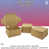 Snack Box Snack Box 12X12X7 Laminated Box 12x12(B43K2-12X12X7 Cm)