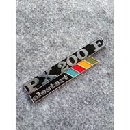 PX 200 E elstart emblem vespa side tepong vespa accessories
