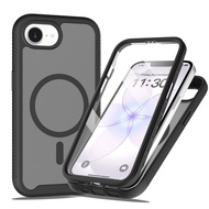 Protect The Screen Saver 2-in-1 360° Totally Protection For iPhone 16E 17E Matte Magnetic Shockproof