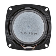 1Pc 4Inch Audio Portable Speaker 4 Ohm 15W Bass Speaker DIY Professional Multimedia Subwoofer Speake