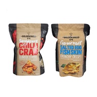 The GOLDEN DUCK SNACK/SINGAPORE CHILLI CRAB/GOURMET SALTED EGG FISH SKIN/SNACK IMPORT