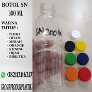 NEW BOTOL PLASTIK SN 300 ML PET BOTOL JUS JUICE MURAH 300ML SHORTNECK