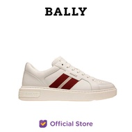 Sepatu Kets Kulit Pria Bally Moony - Sepatu - Putih