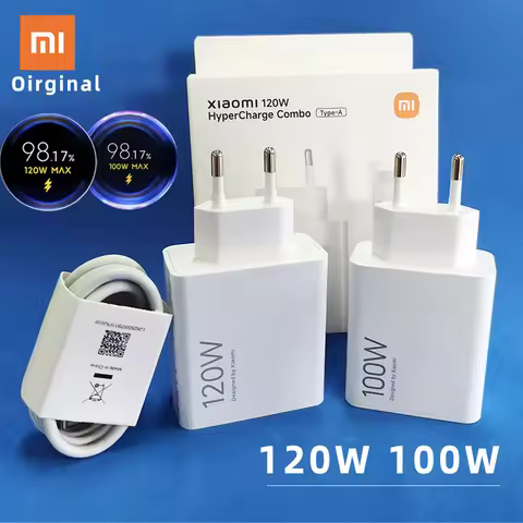 Oirginal Xiaomi 100w 120w Hypercharge Charger Turbo Fast Charging Type A Adapter Xiaomi 17 Poco F8 U