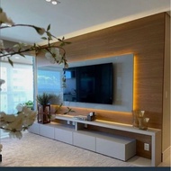 TV Cabinet 14ft..laminate on solid plywood waterproof