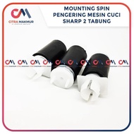 MESIN GZ12... Spring 4 Bending Sharp Dryer Dynamo Washing Machine Dryer Mounting SPin motor 2 Tubes