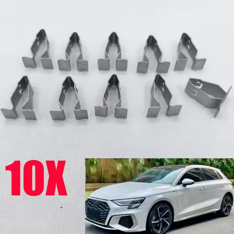 10X for Audi A3 A4 L A6 L Q3 Q5 Q7 seat back cover plate seat back protector fixed buckle 8Z0867276