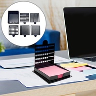 [PETSOLA] Sticky Note Schably Sticky Note Holder, Compact Note Organizer, Portable, Post -note Holde