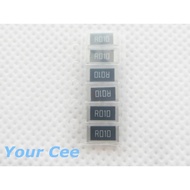 50 pcs 2512 SMD Resistor 1W 0.01R 1% Chip Resistance 0.01 ohm R010