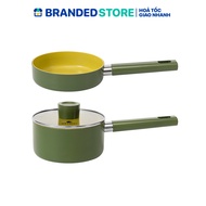 Elmich Olive Baby Ceramic non-stick pot and pan set EL5242OV16 size 16cm