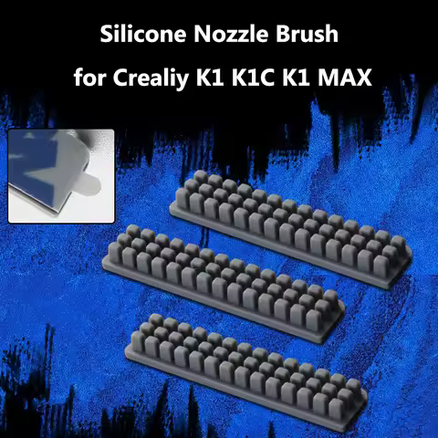 For Creality K1 K1C K1MAX Nozzle Silicone Brush 3D Printer Nozzle Cleaner Tool for K1 Series 3D Prin